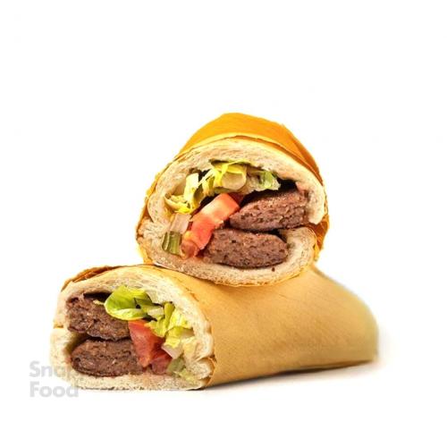ساندویچ دبل میت برگر رباط