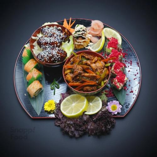 پک 002 میکس سوشی و غذای آسیایی